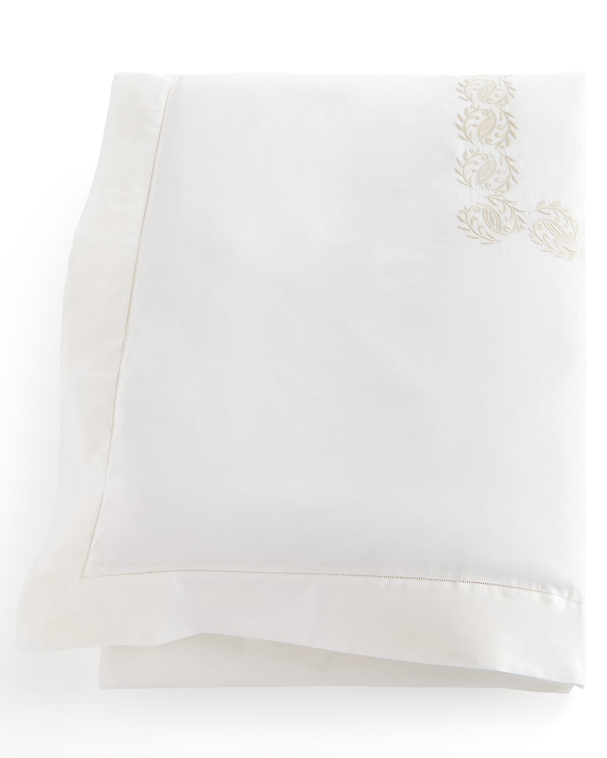 Image Peacock Alley King Vienna Embroidered Duvet Cover