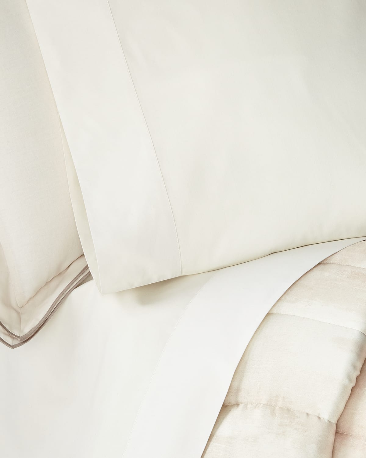 Image Michael Aram Striated Band Standard Pillowcases, Set of 2