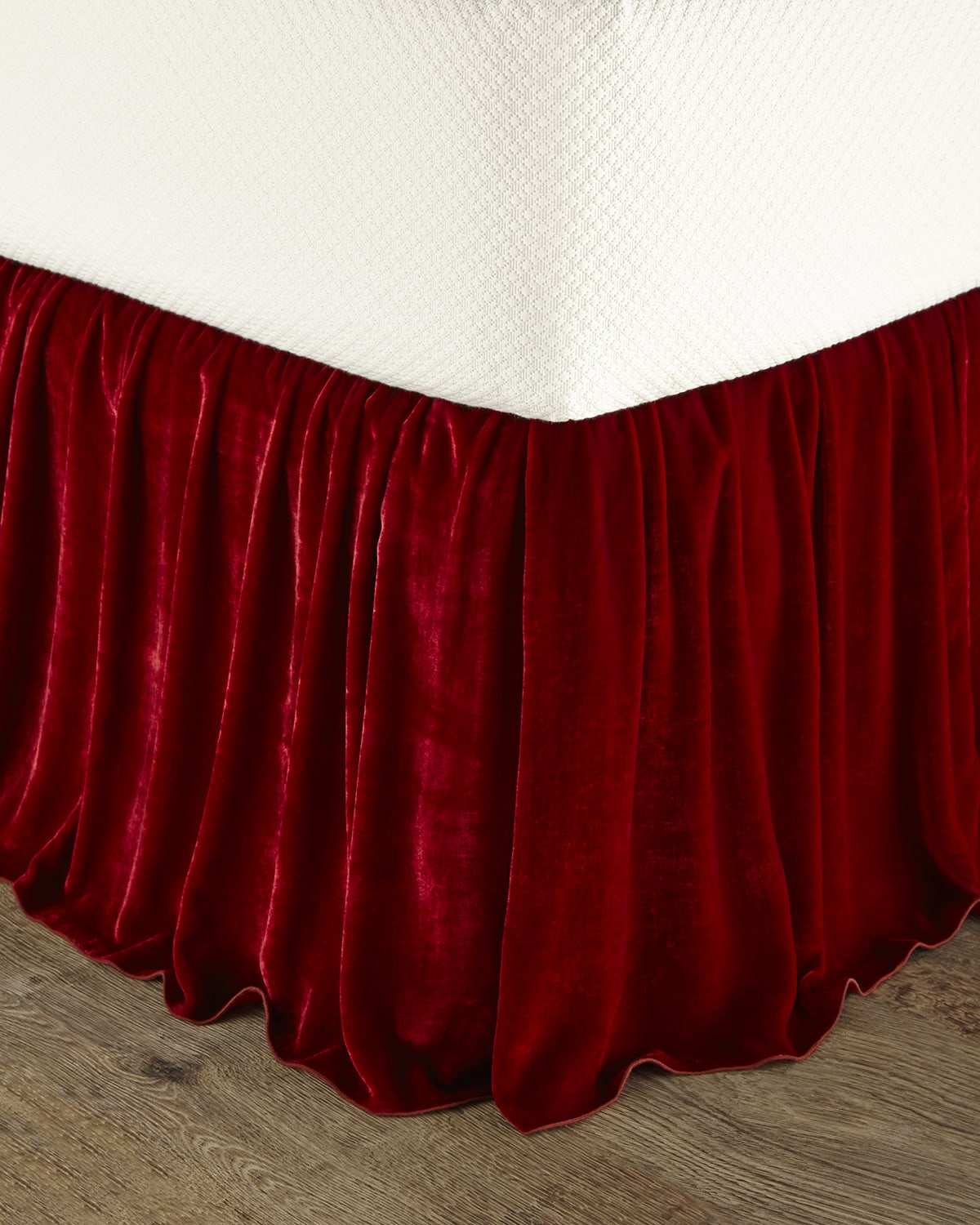 Image Dian Austin Couture Home Queen Bohemian Rhapsody Panne Velvet Dust Skirt