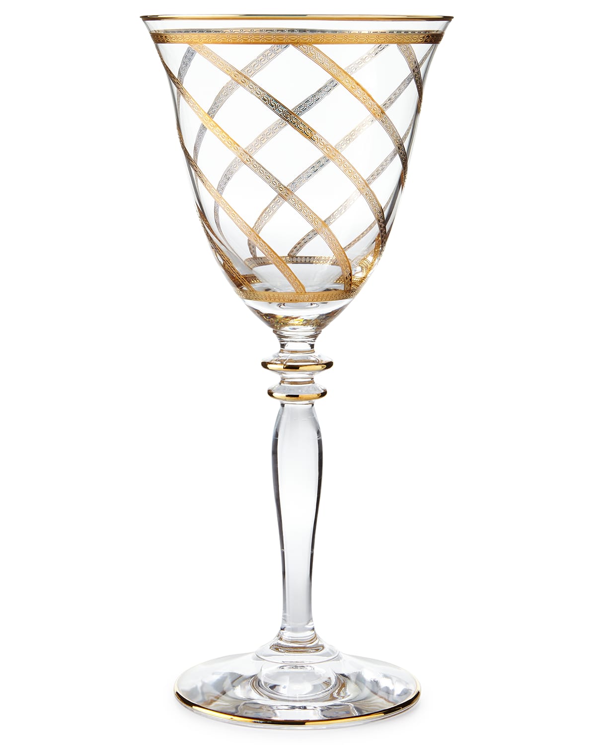 Image Vietri Elegant Lattice Wine Glass