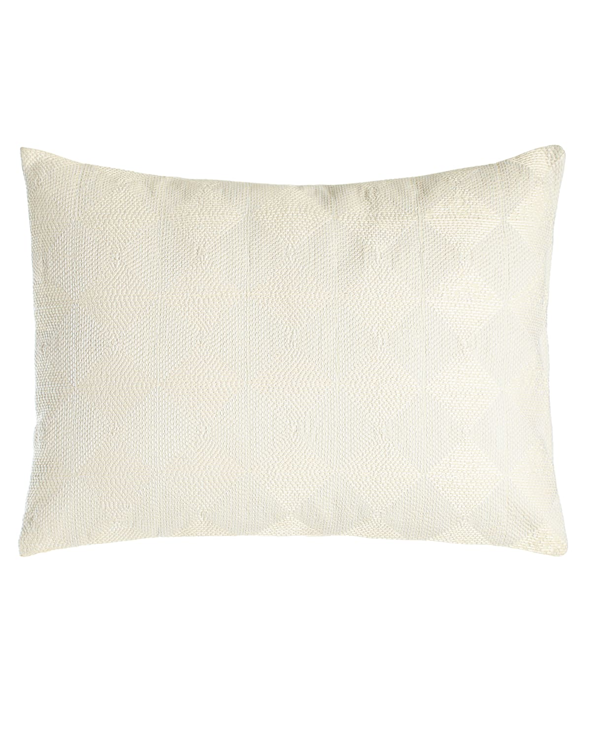 Image Vera Wang Sti Thread Counthed Concentric Squares Pillow, 12" x 16"