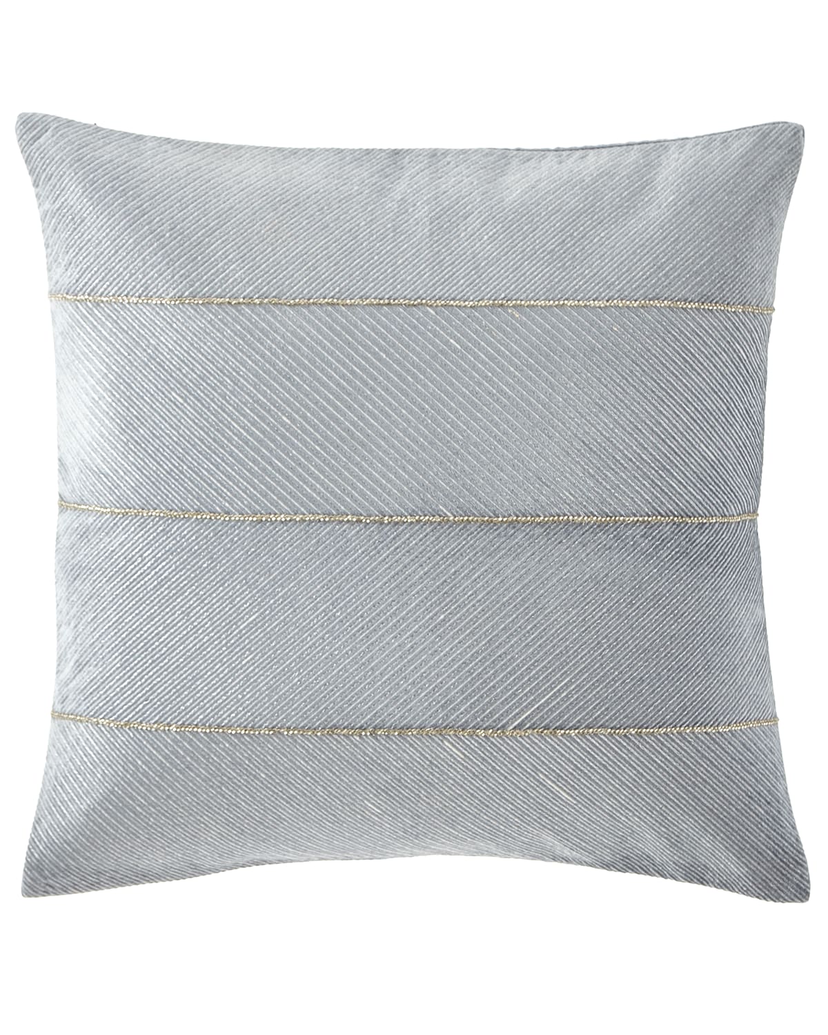 Image Callisto Home Velvet Decorative Pillow, 22"Sq.
