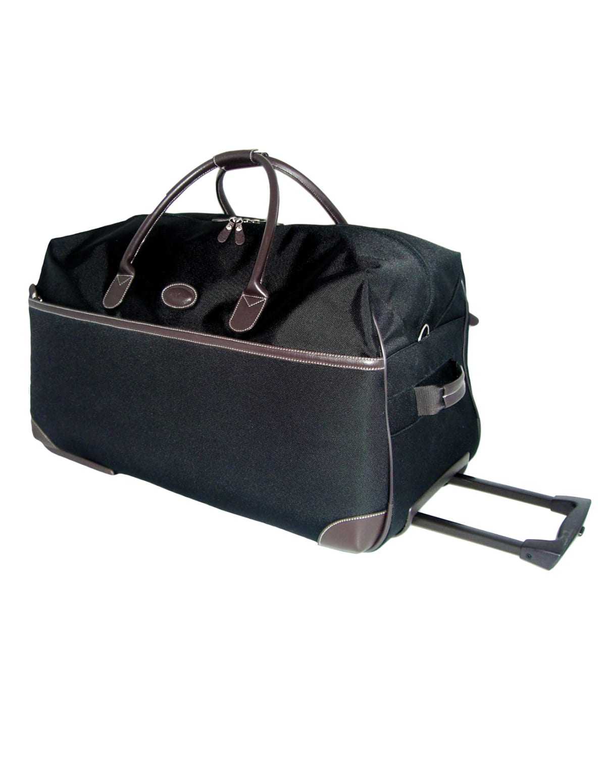 Image Bric's Black Pronto 21" Rolling Duffel Luggage