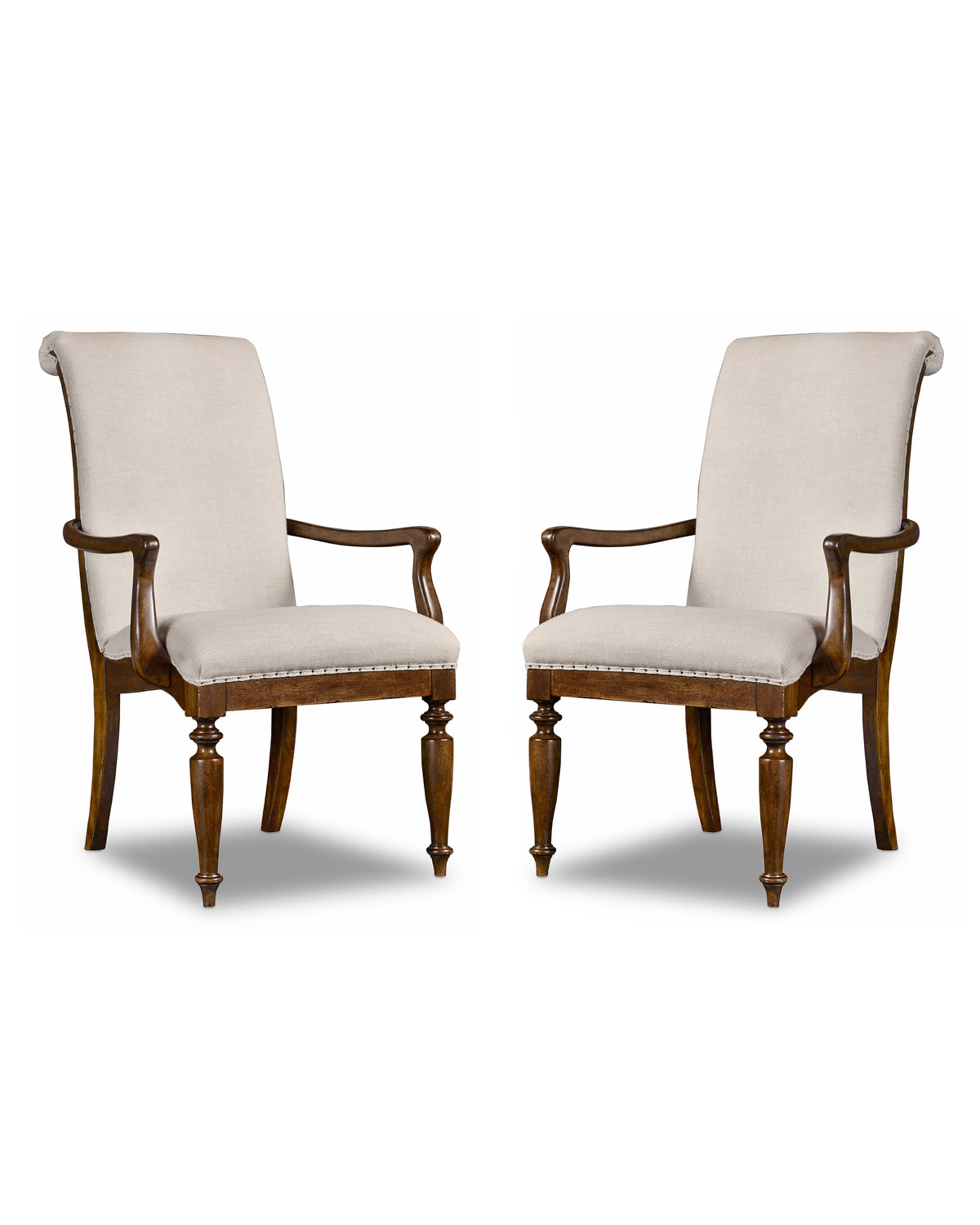 Hooker Furniture Cecile Dining Arm Chair, Set of 2