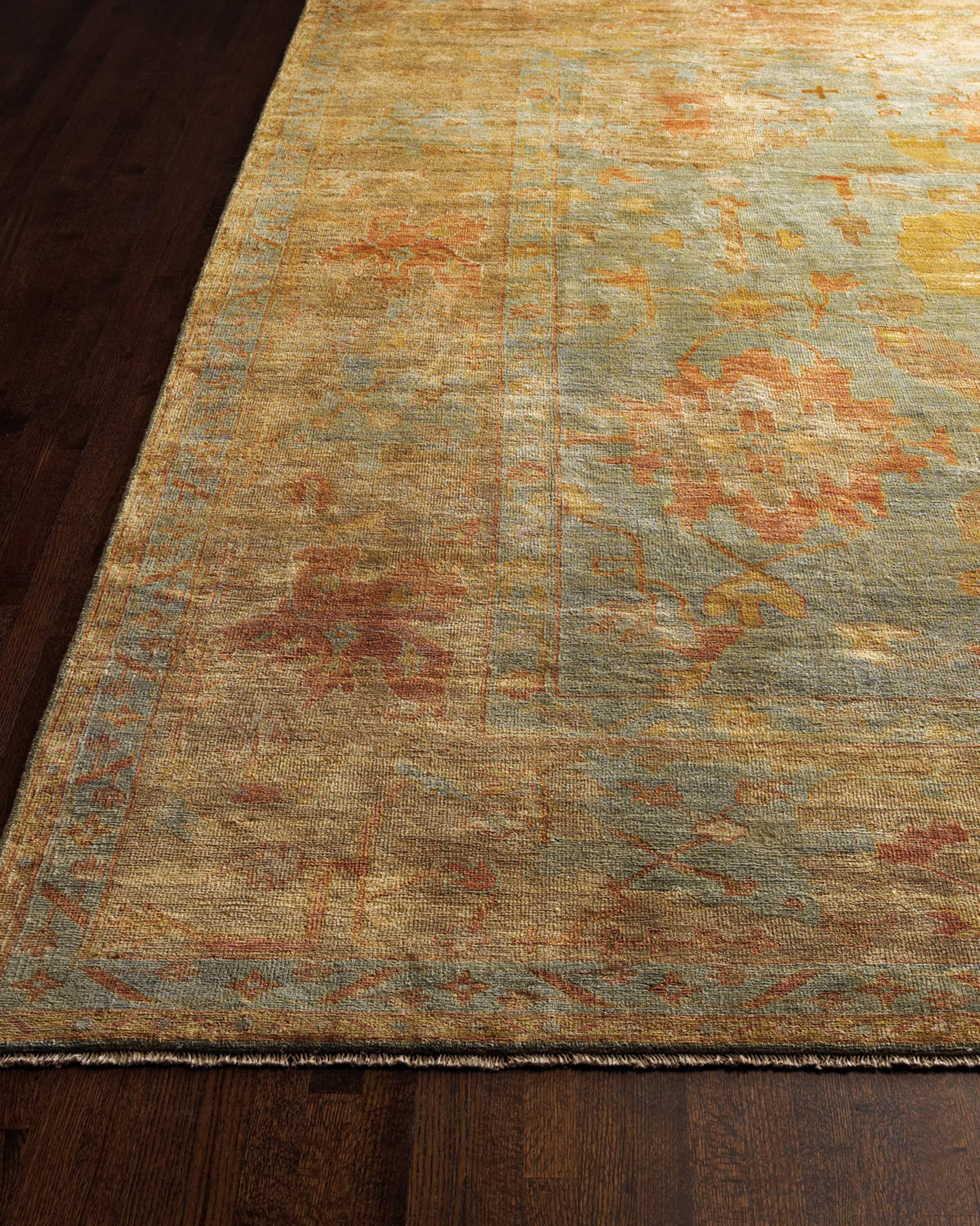 Exquisite Rugs Victorian Oushak Rug, 8' x 10'