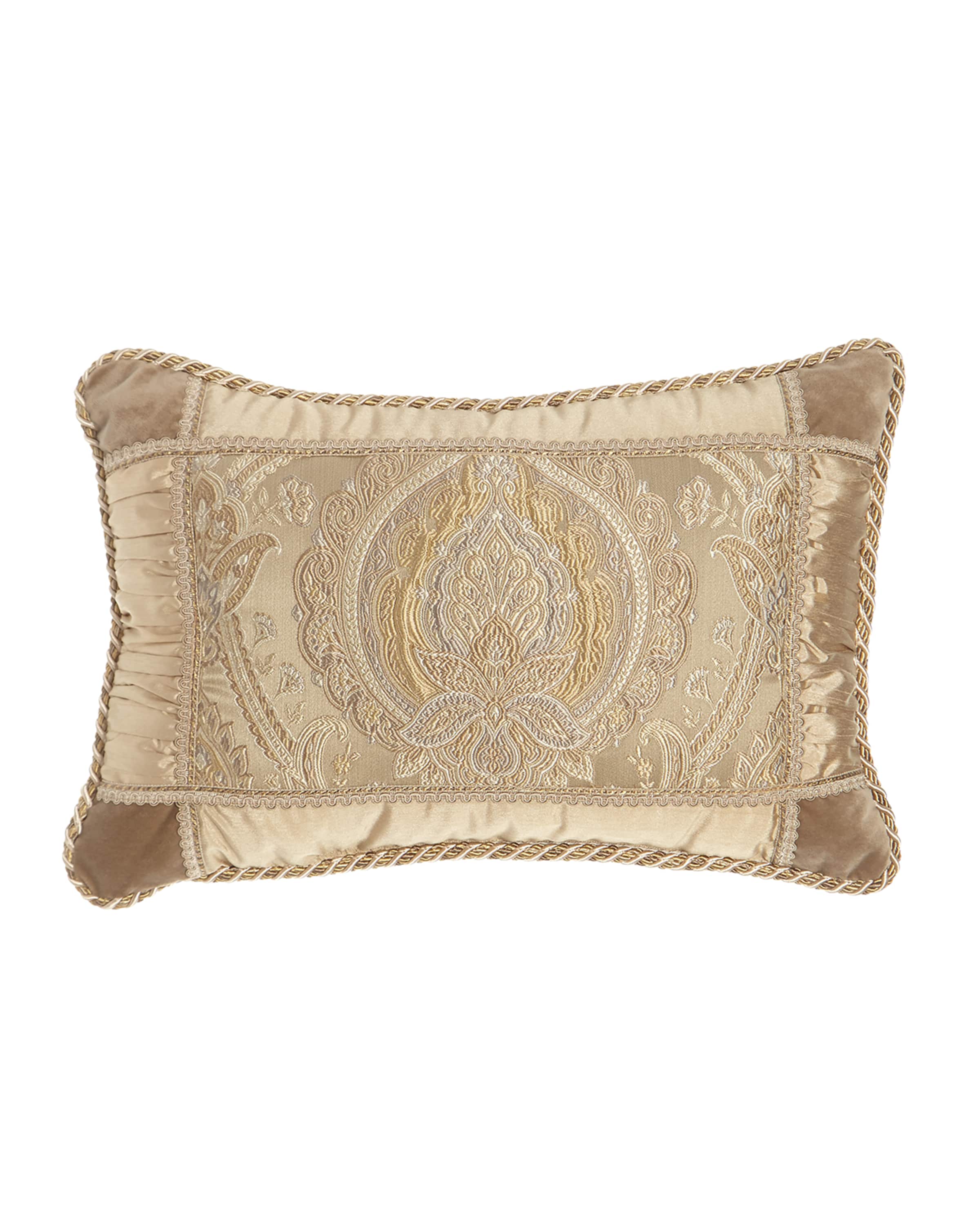 Austin Horn Collection Renaissance Boudoir Pillow, 14" x 20"