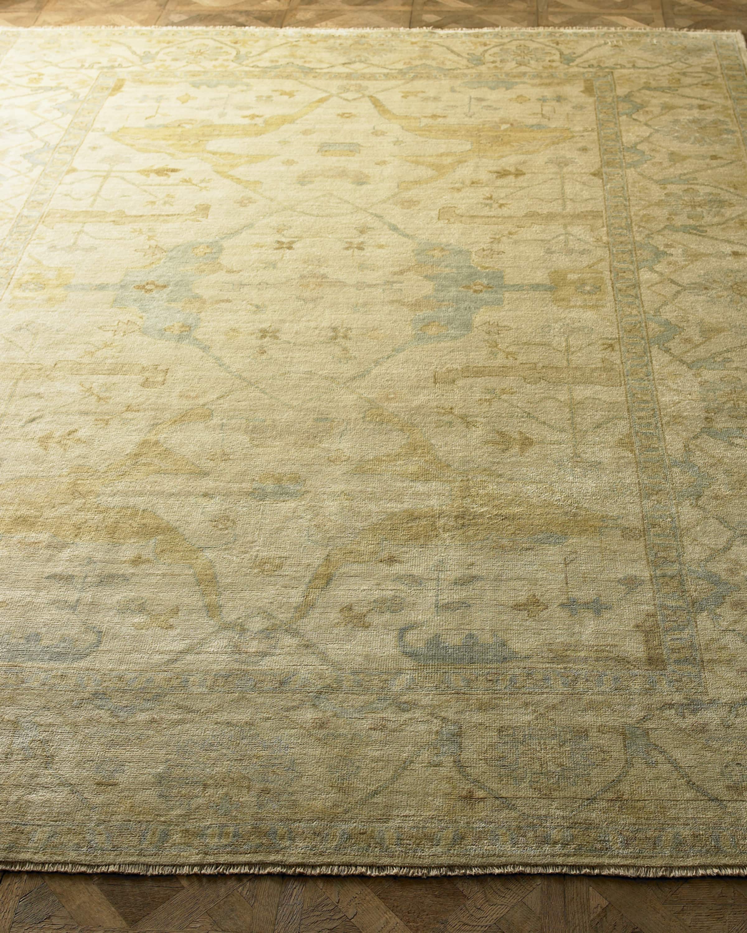 Exquisite Rugs Meadow Oushak Rug, 4' x 6'