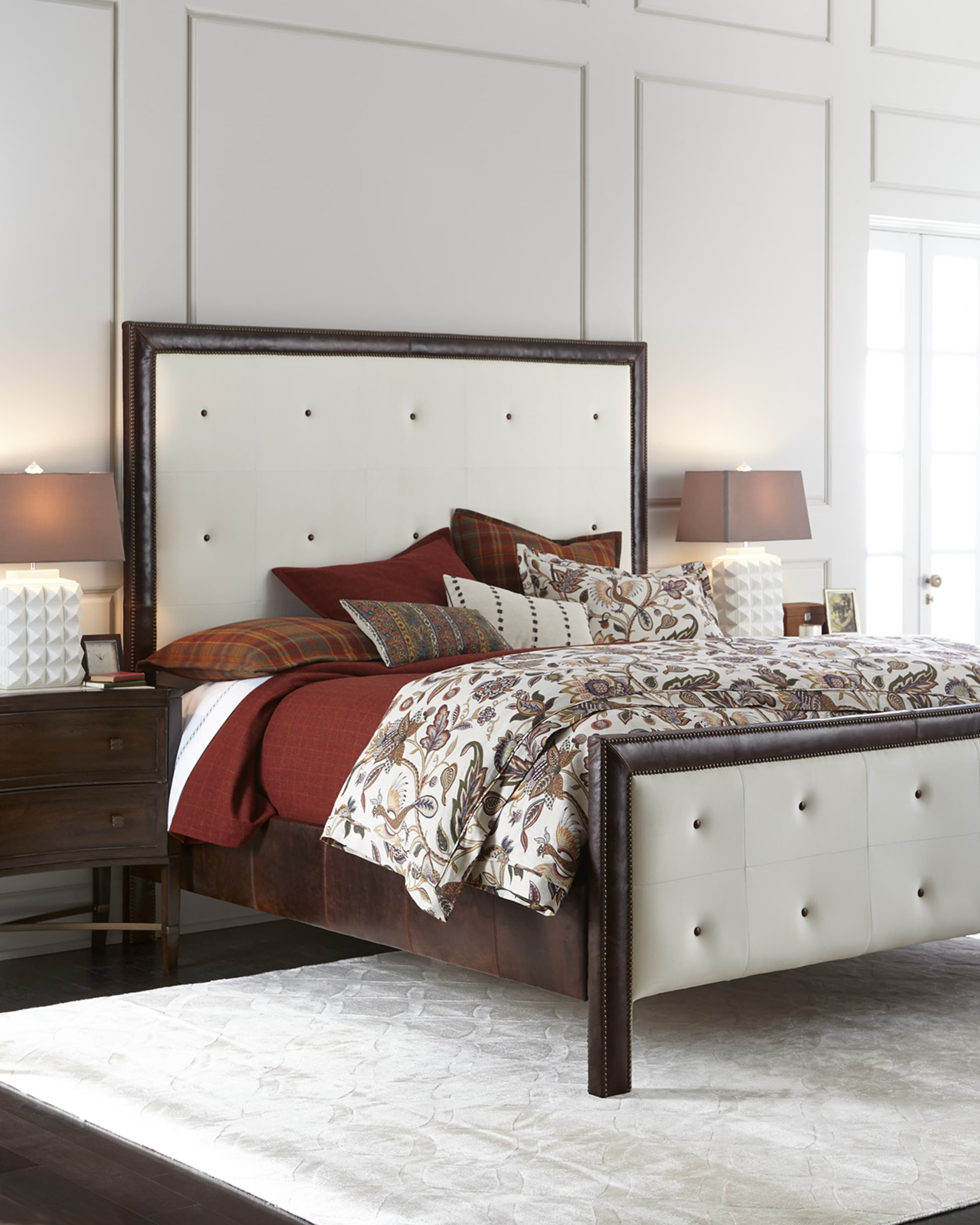 Old Hickory Tannery Garth Tufted Queen Bed