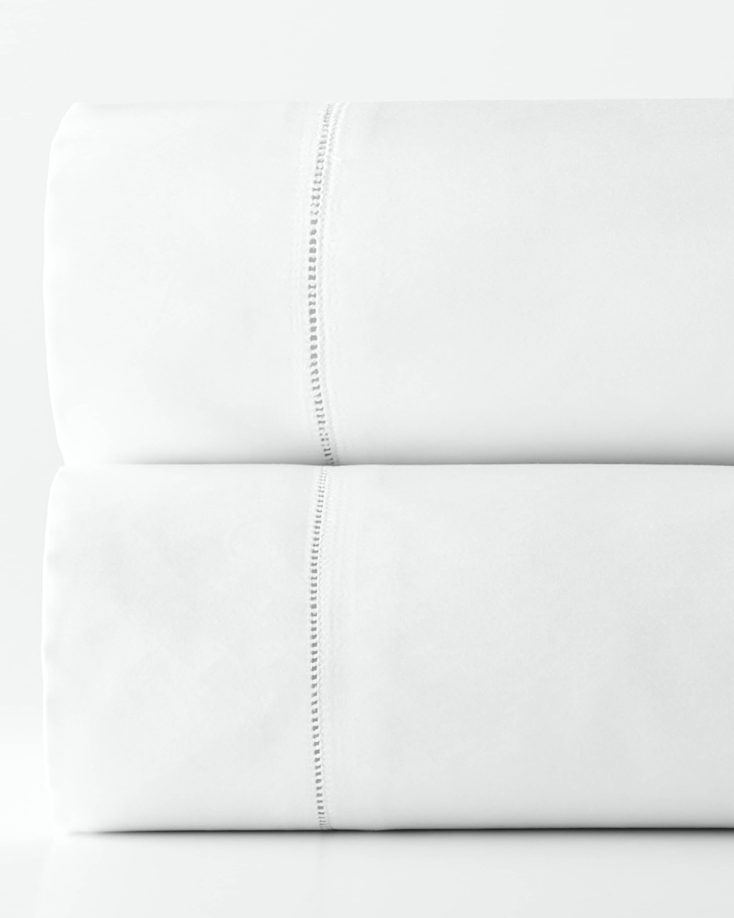 Sferra Two King 1,020 Thread Count Lace Sateen Pillowcases