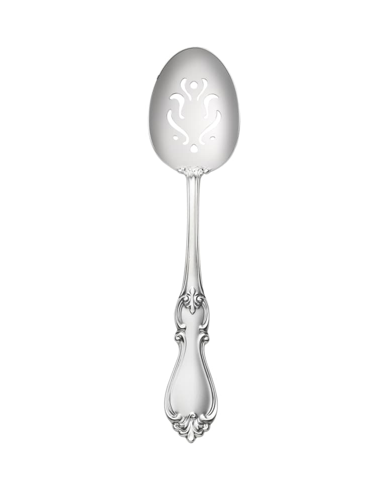 Towle Silversmiths Queen Elizabeth Pierced Tablespoon