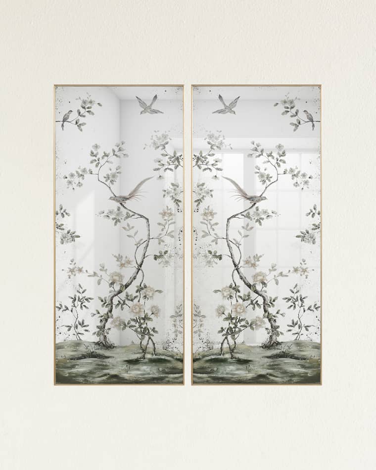 John-Richard Collection Roku Mirror Panels, Set of 2