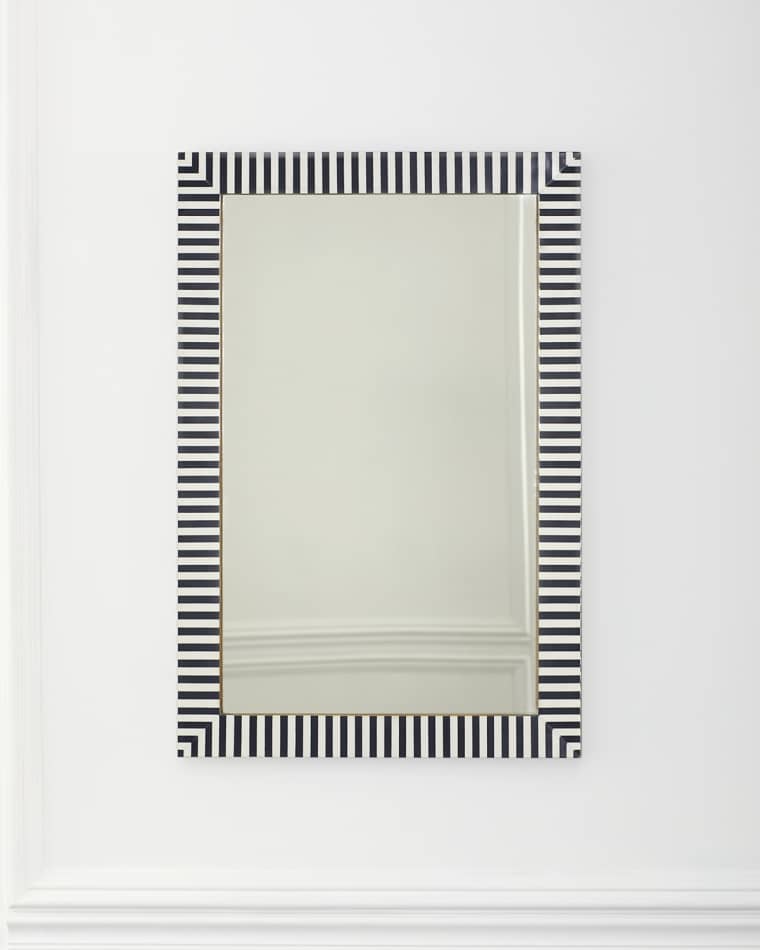 Reynolds Striped Mirror, 36"