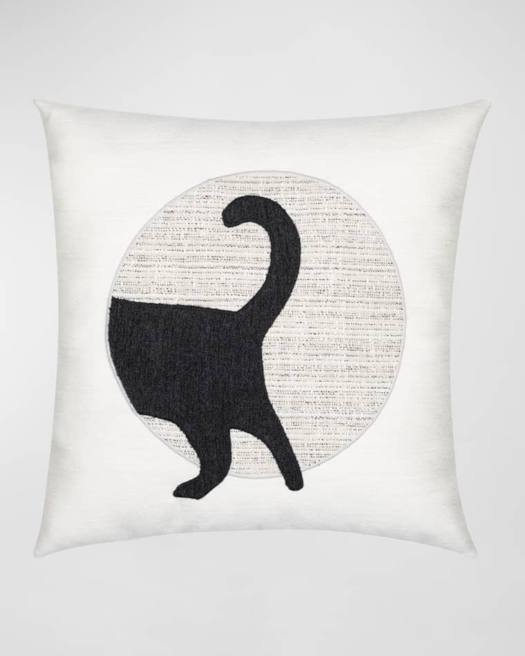 Elaine Smith Unconditional (Tail) Pillow, 20" Square
