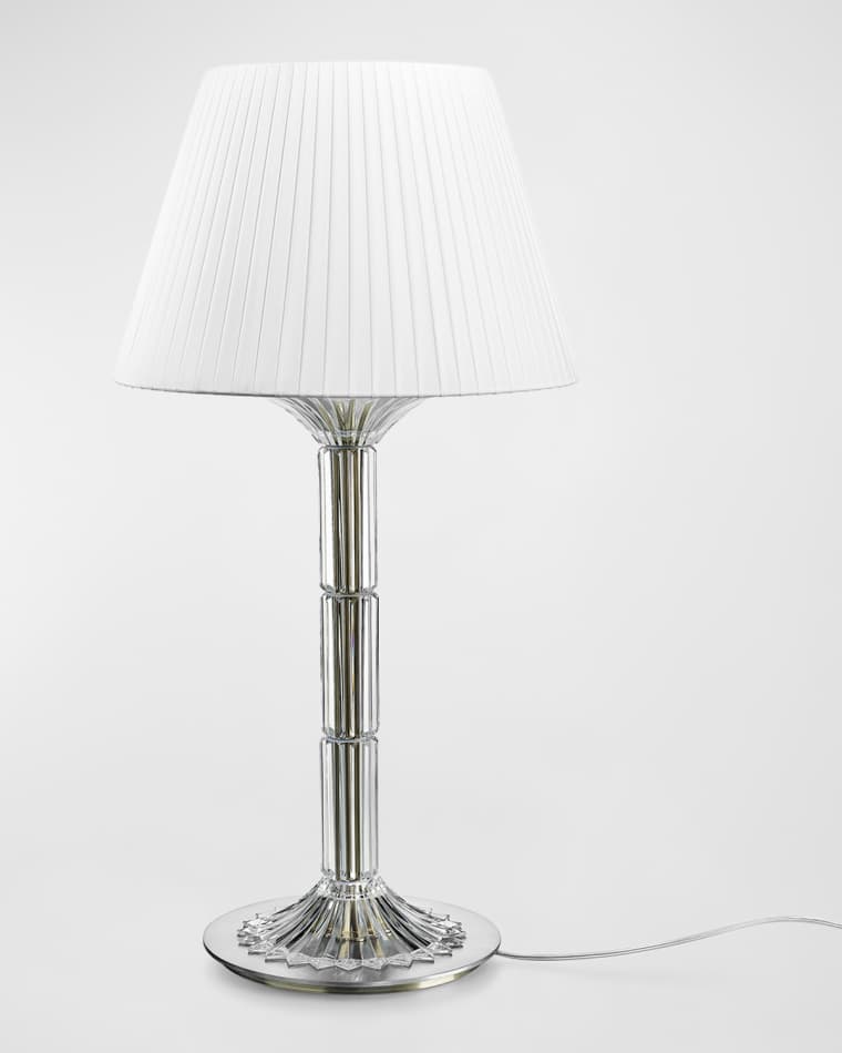 Baccarat Mille Nuits Crystal Desk Lamp - 23"