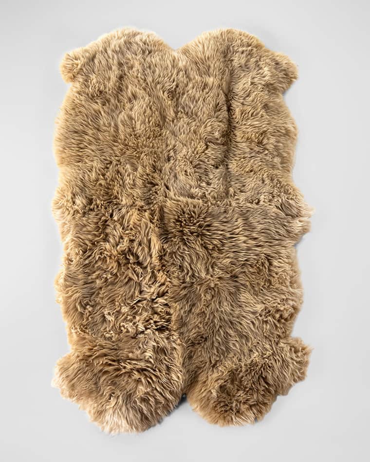 Four Hands Lalo Lambskin Rug, 3' x 6'