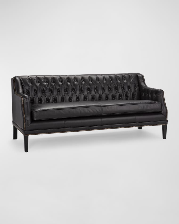 Regina Andrew Essex Leather Sofa, 72.5"