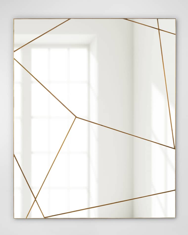 John-Richard Collection Vertice 60" Wall Mirror