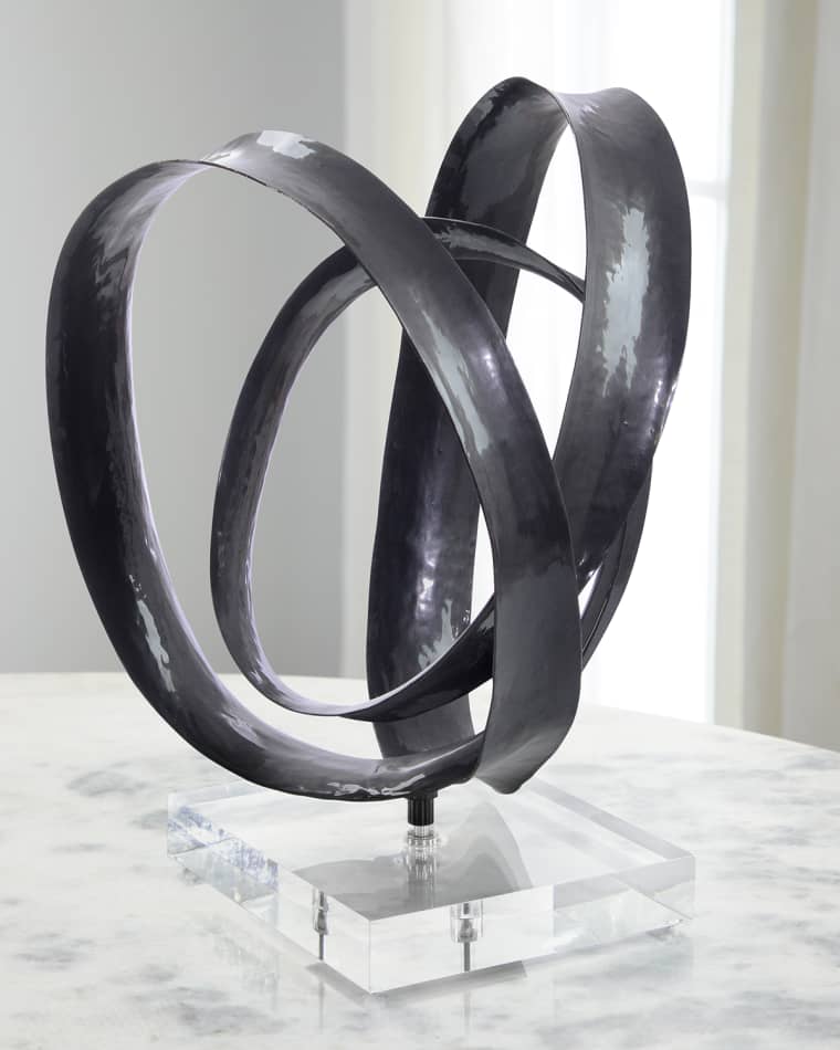 John-Richard Collection Coil Sculpture on Acrylic