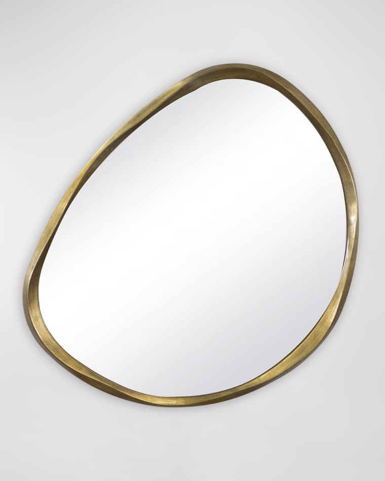 Regina Andrew Monte Mirror (Antiqued Gold Leaf)