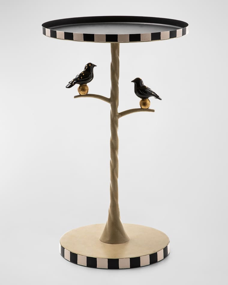 MacKenzie-Childs Birdy Accent Table