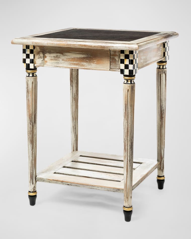 MacKenzie-Childs Tuscan Farm Square Accent Table