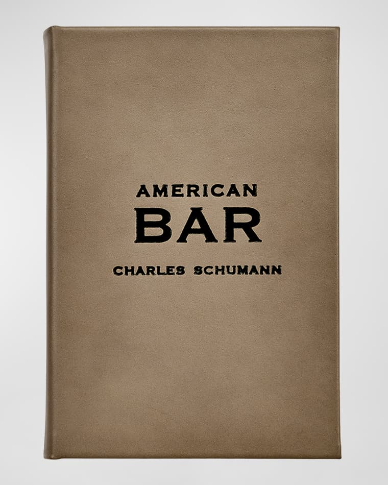 Graphic Image "American Bar" Leather Edition Book