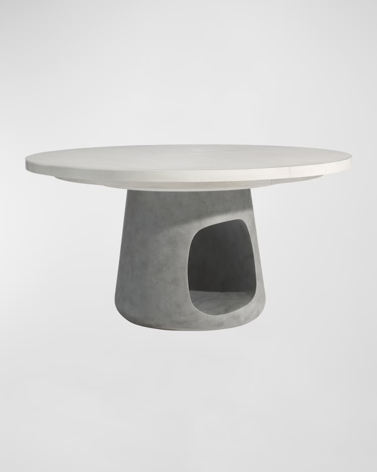 Bernhardt Sereno Round Dining Table with 20" Leaf
