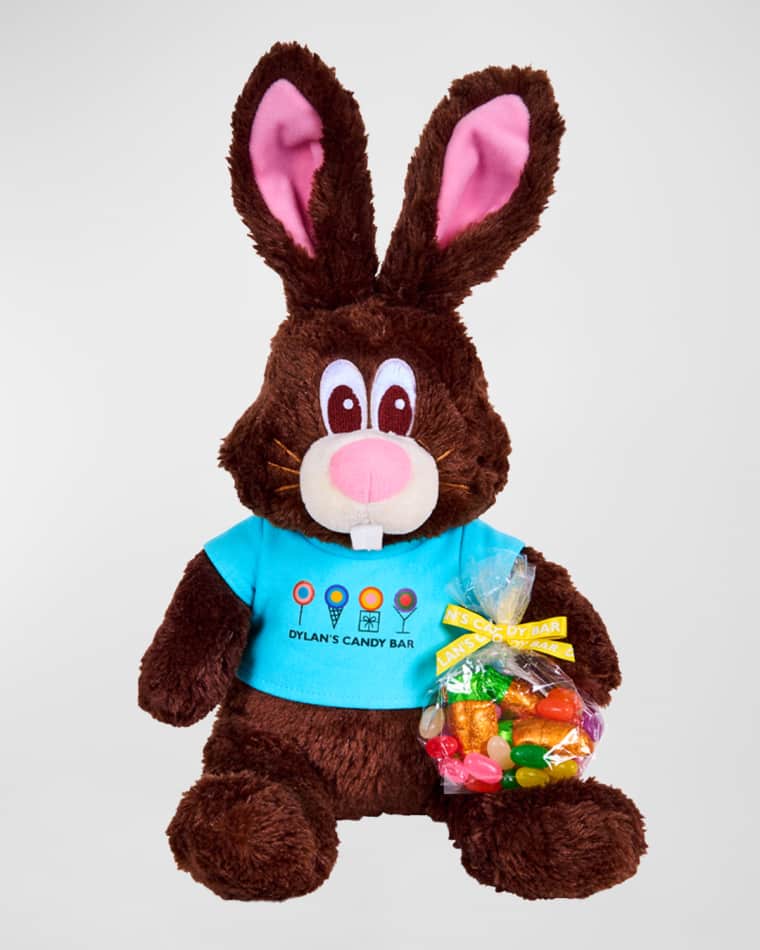 Dylan's Candy Bar Chocolate the Bunny Stuffed Animal with Candy