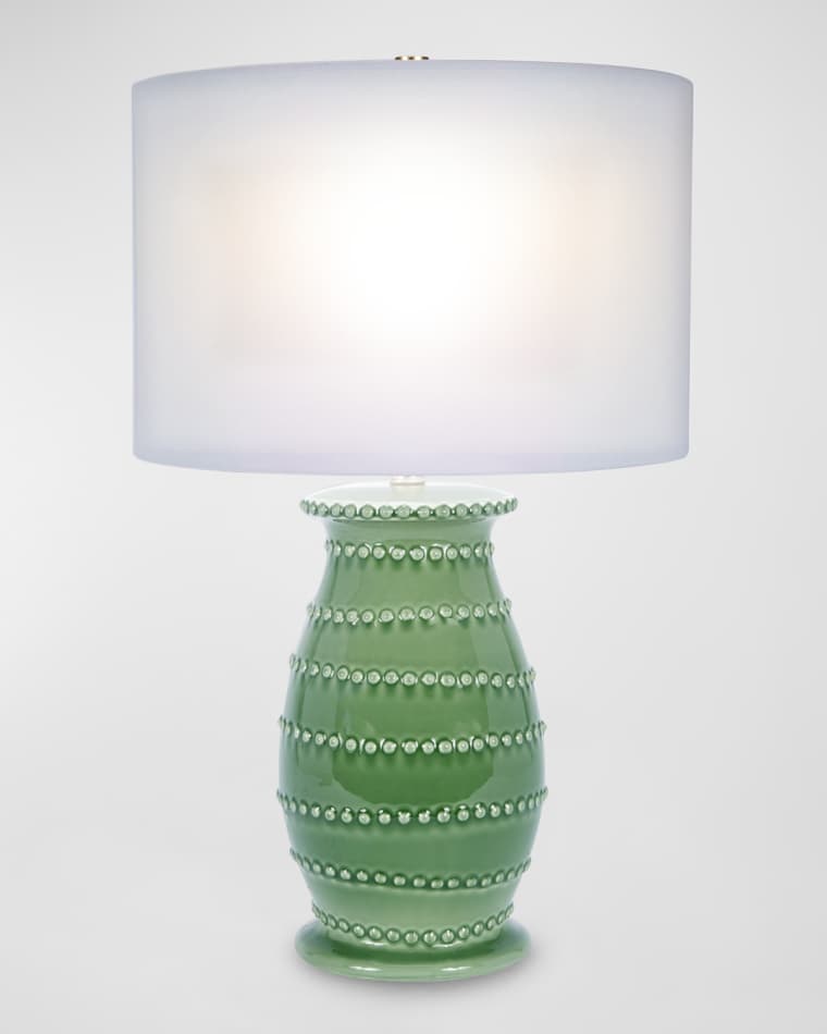 Caleb Green Ceramic Table Lamp