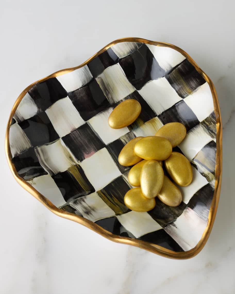Image 1 of 1: Courtly Check Heart Plate