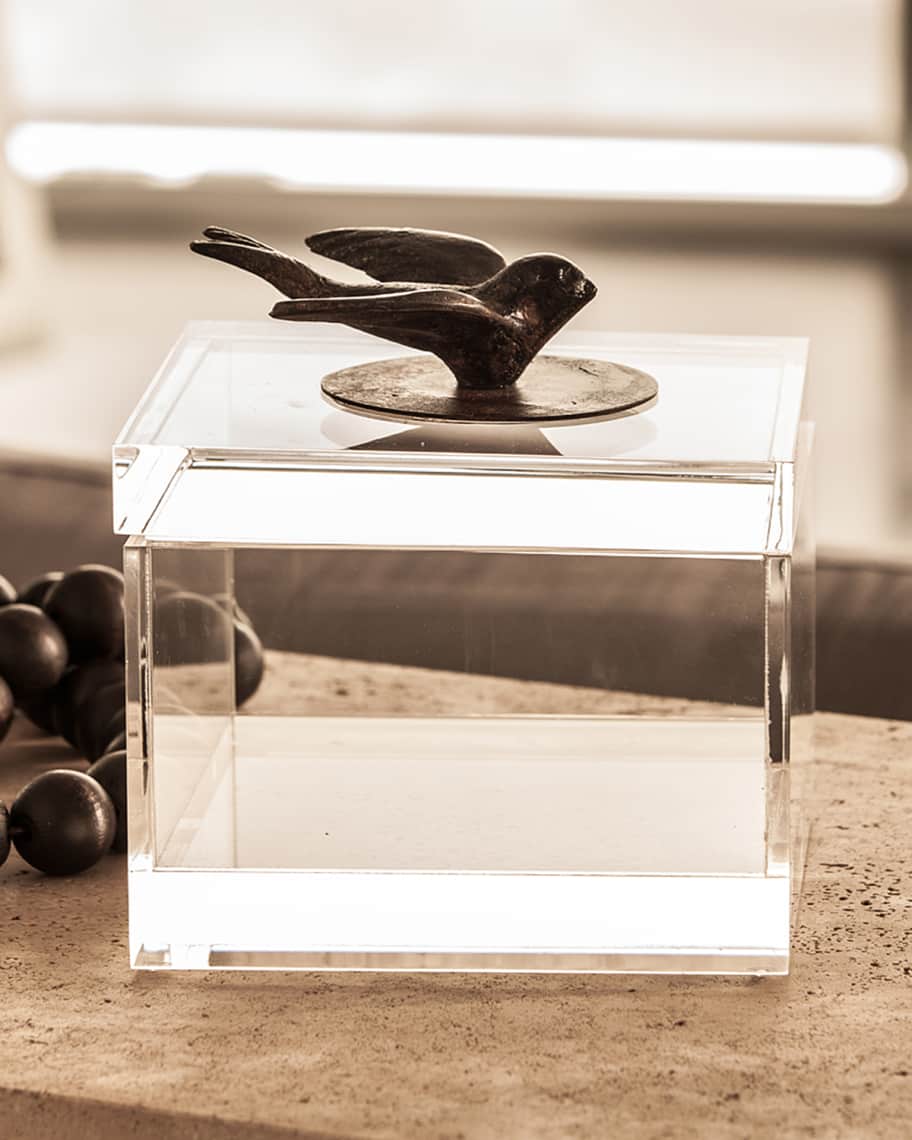 Image 1 of 2: Golondrina Bird Acrylic Box
