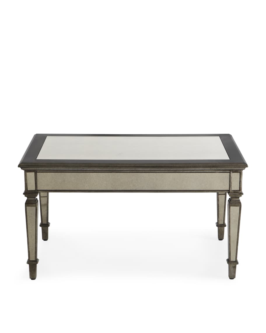 Image 2 of 2: Hailey Mirrored Coffee Table