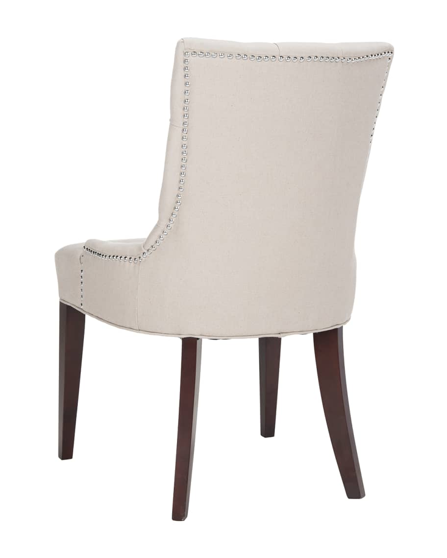 Image 3 of 5: Amanda Linen Dining Chair