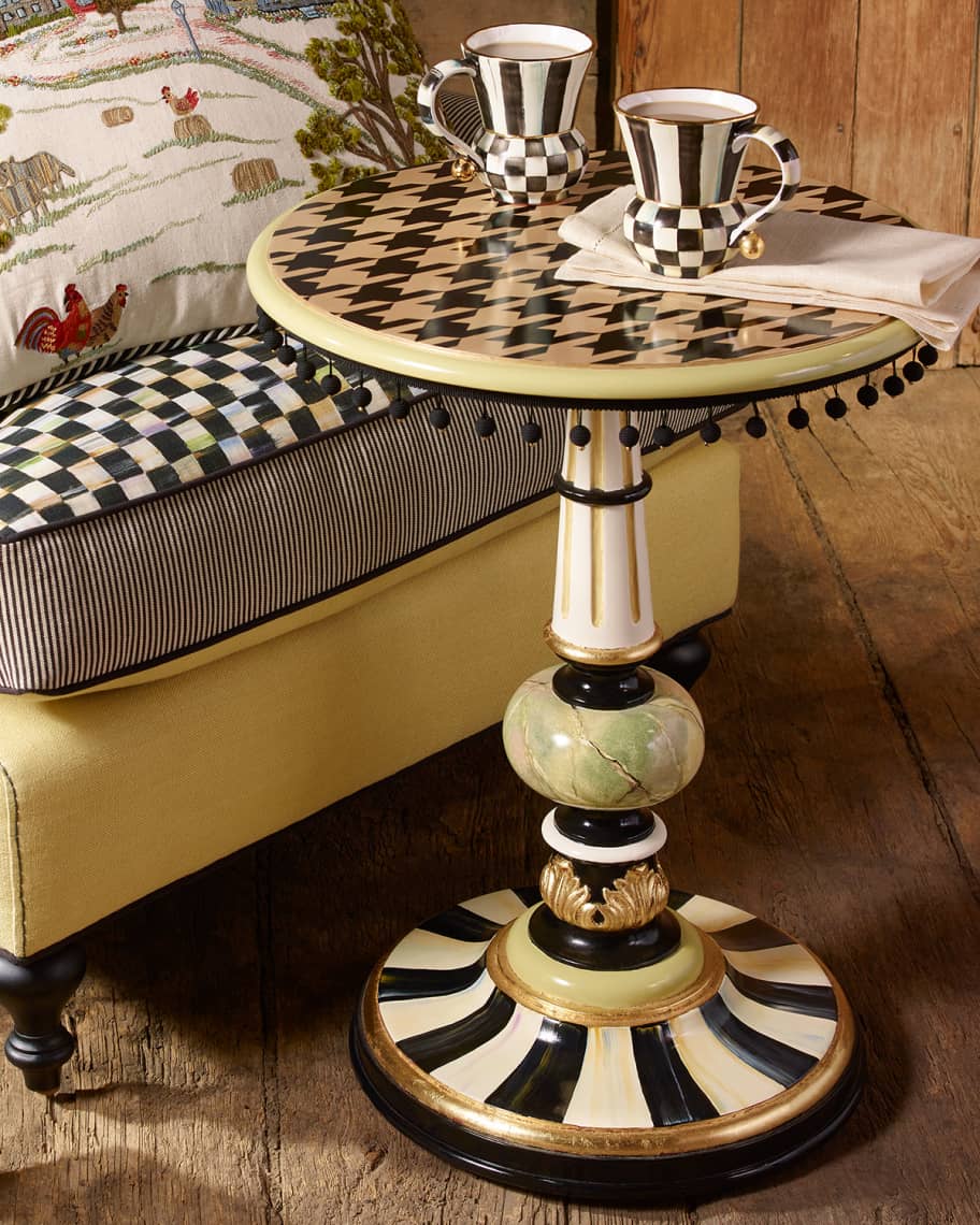 Image 1 of 1: Houndstooth Table