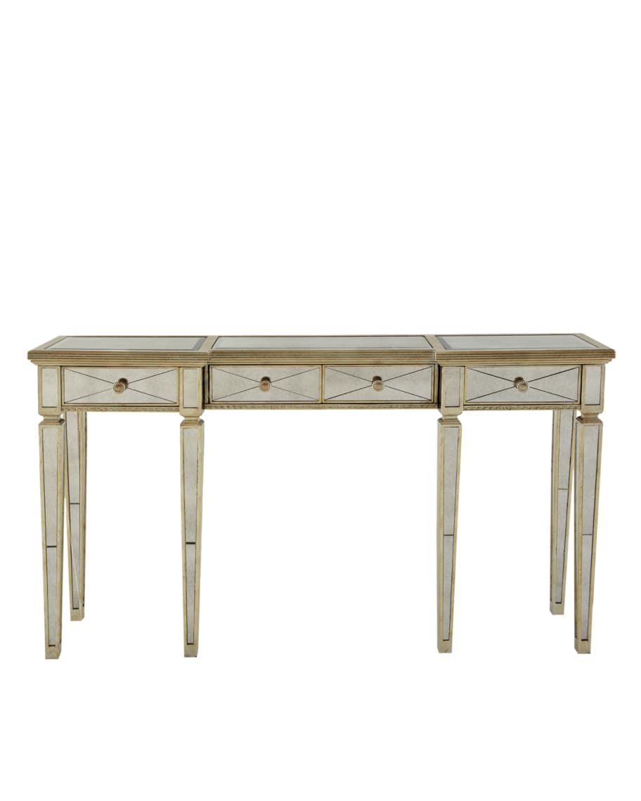 Image 2 of 2: Amelie Mirrored Console