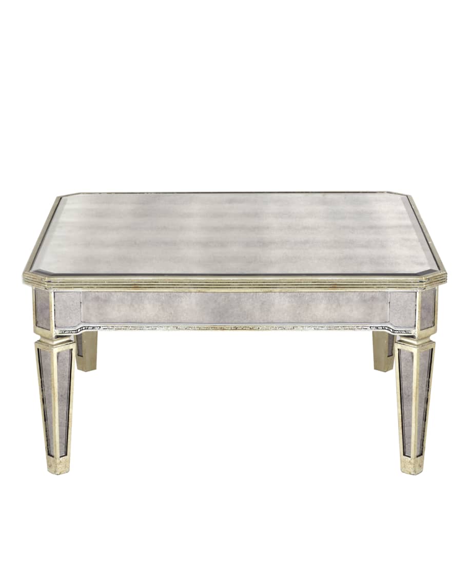 Image 3 of 3: Amelie Mirrored Coffee Table