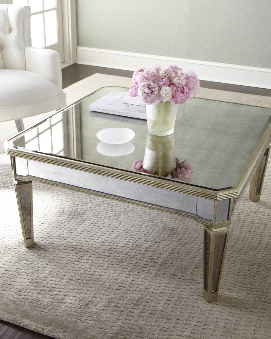 Image 1 of 3: Amelie Mirrored Coffee Table