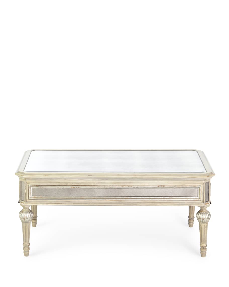 Image 3 of 5: Dresden Mirrored Coffee Table