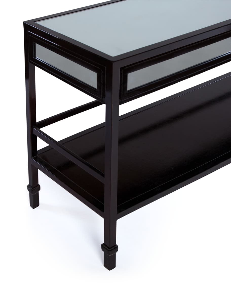Image 2 of 3: Minks Metal Console Table