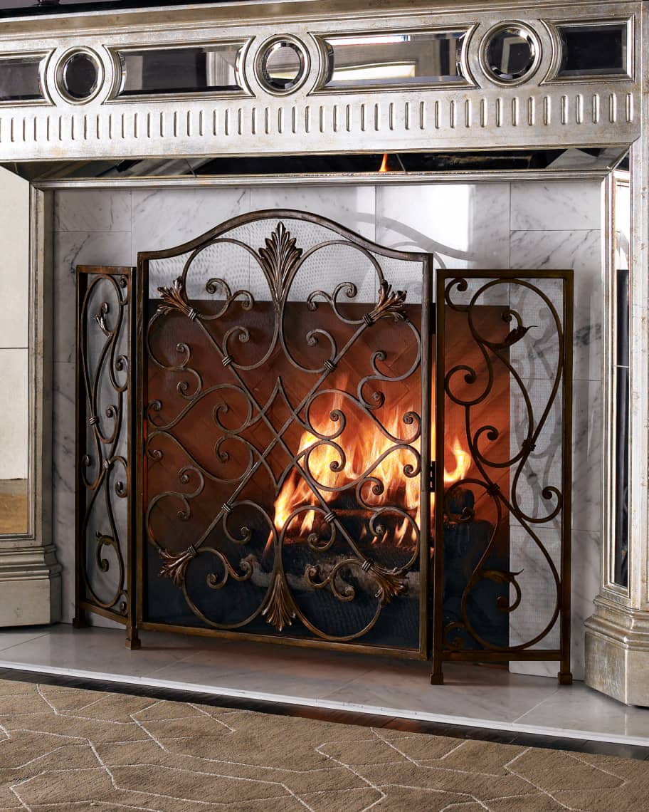 Image 1 of 1: Valencia Fireplace Screen