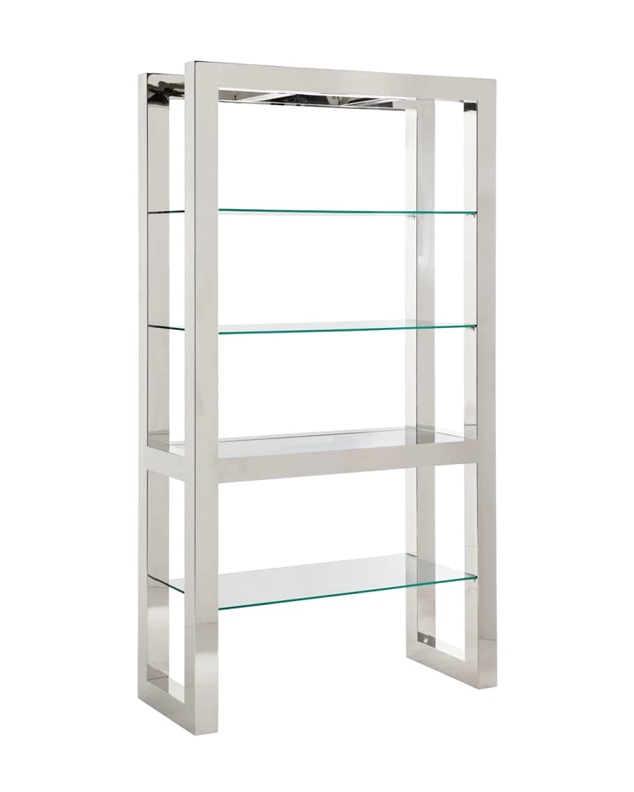 Image 2 of 2: Whalen Stainless Etagere