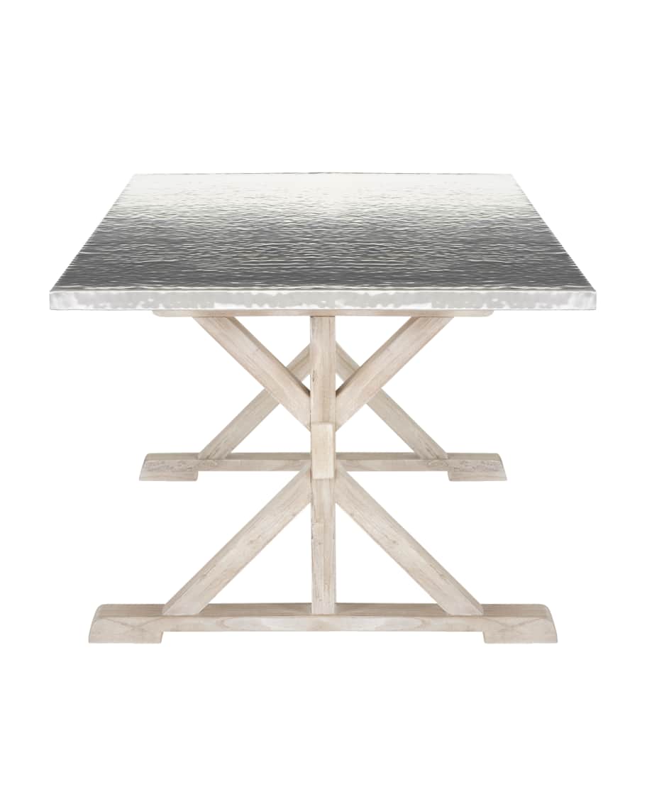 Image 3 of 3: Stockton Metal Dining Table