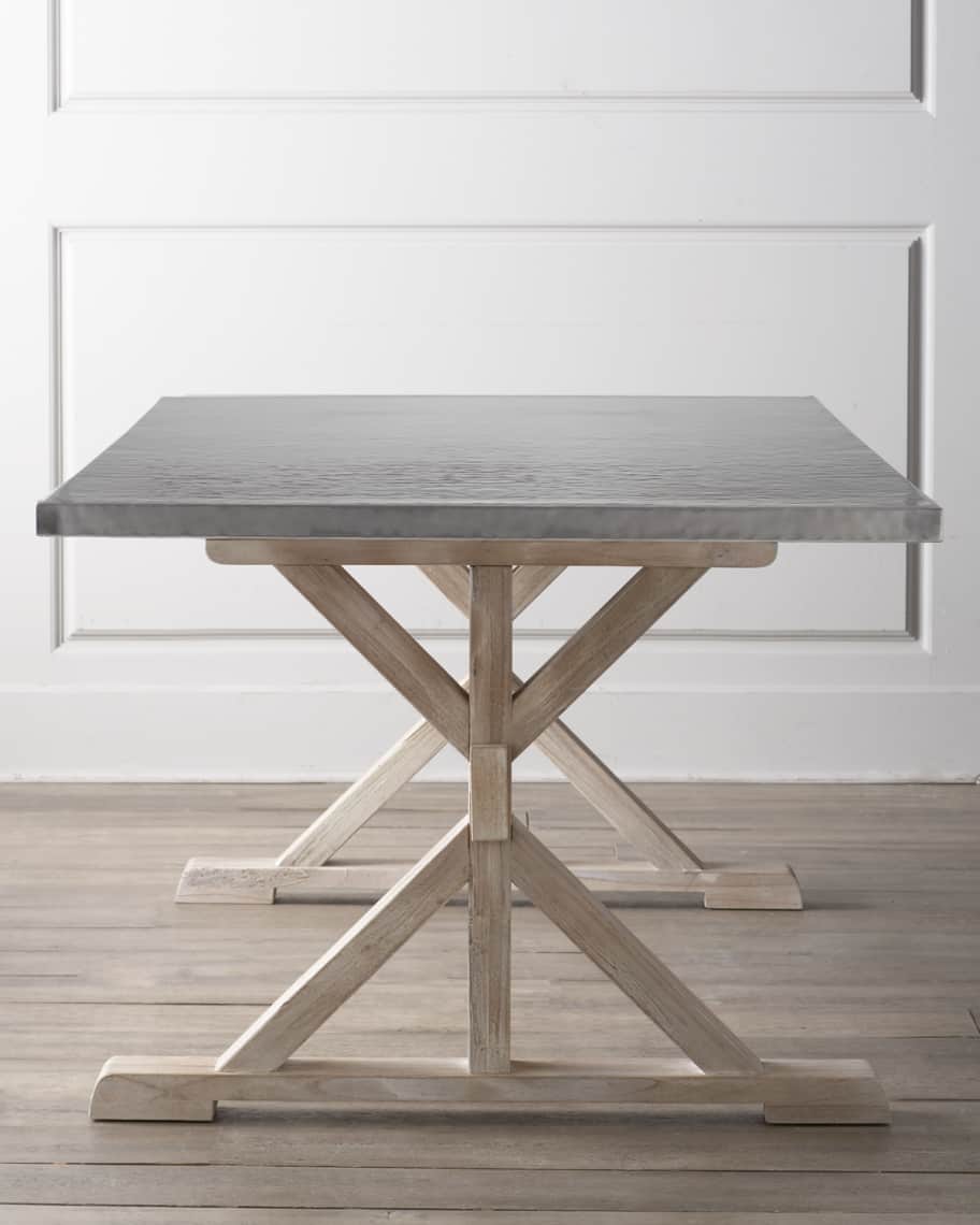 Image 1 of 3: Stockton Metal Dining Table