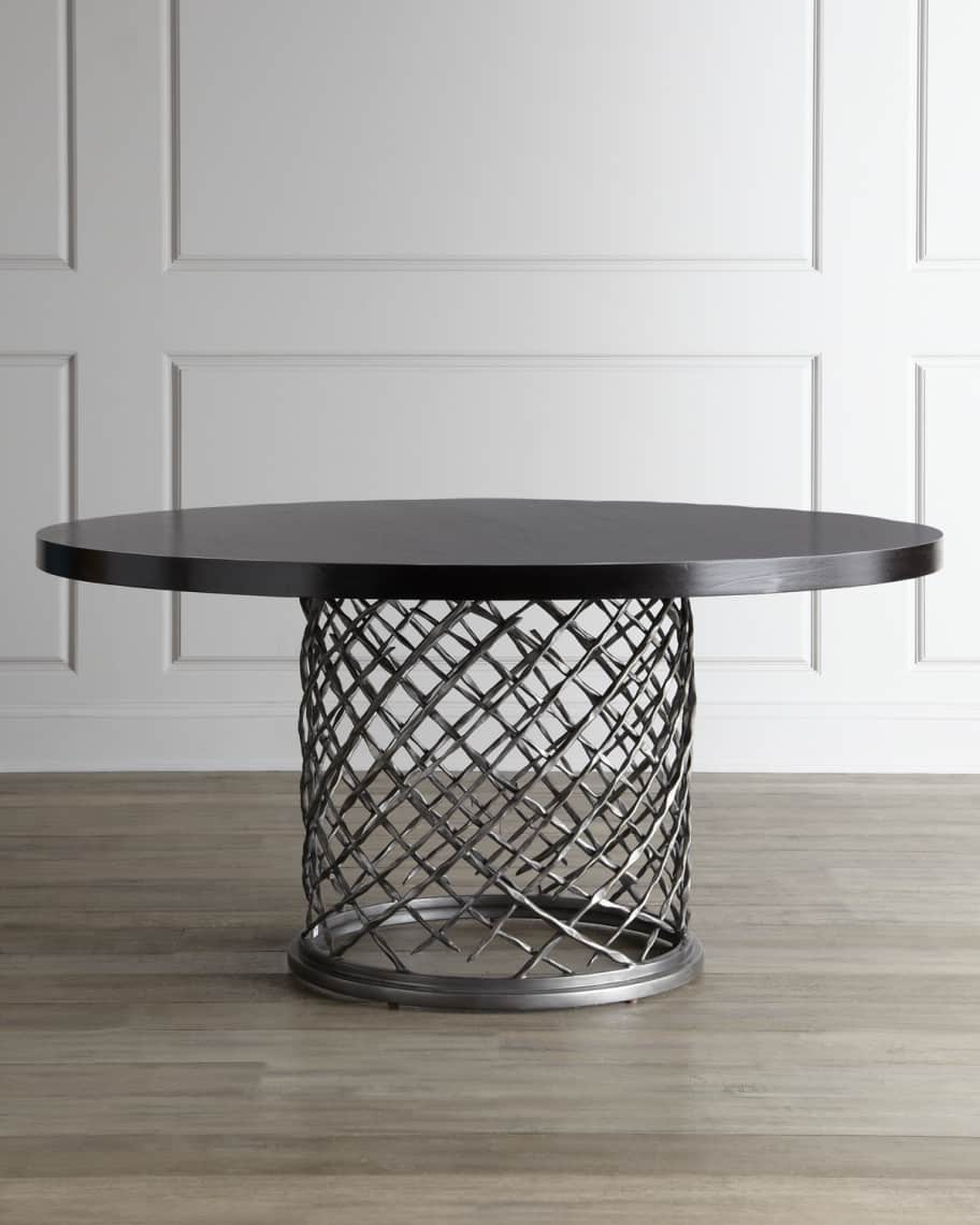 Image 1 of 2: "Rory" Round Dining Table