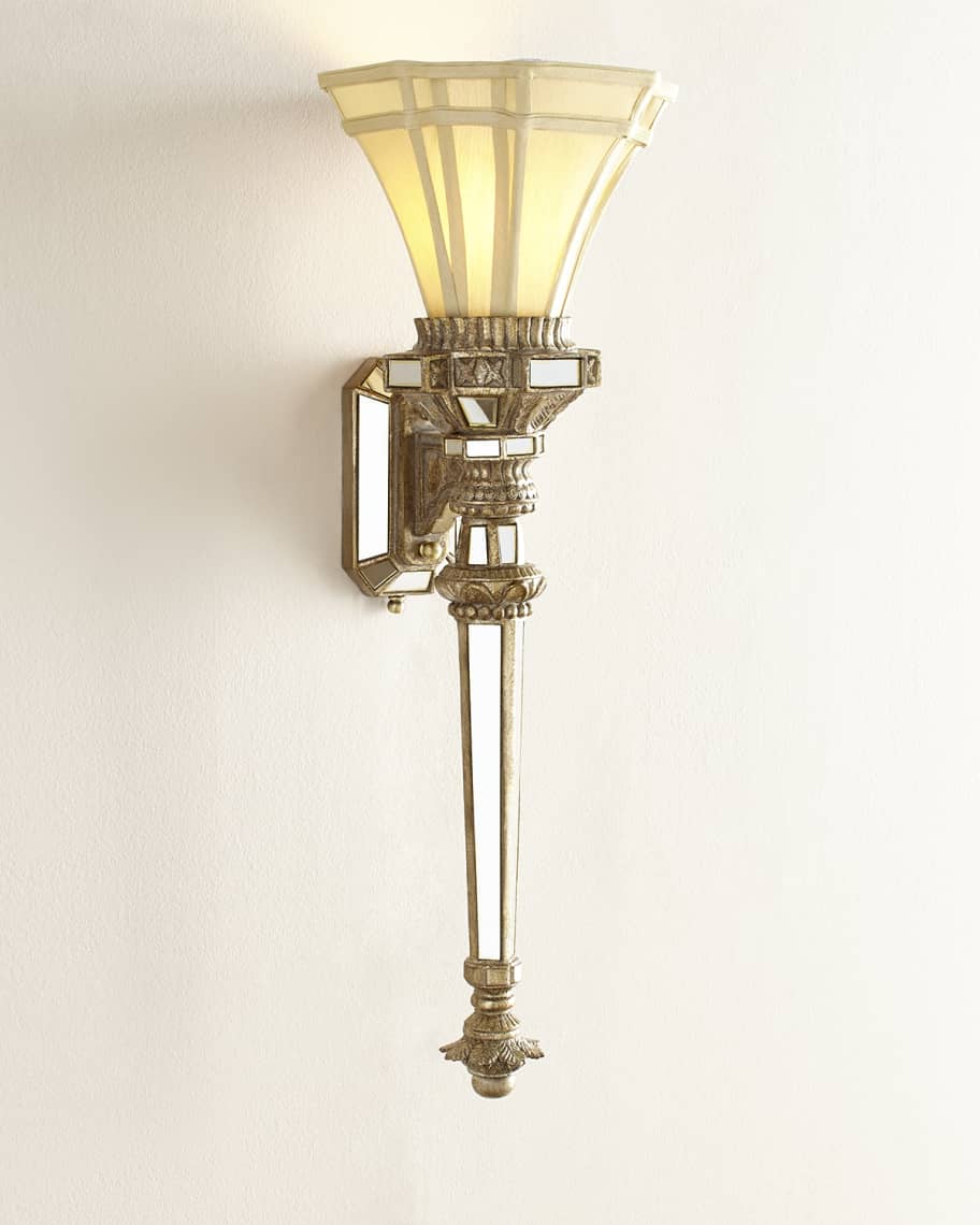 Image 1 of 1: Fluted Wall Torch