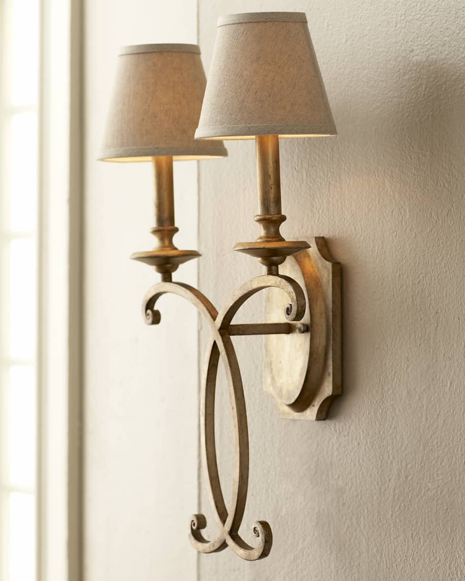 Image 1 of 1: Rustic Bronze Sconce