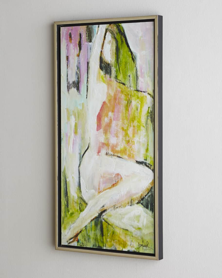Image 2 of 2: "Nude at Sunrise" Giclee on Canvas Wall Art by Kent Walsh