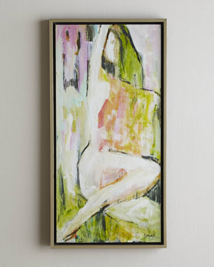 Image 1 of 2: "Nude at Sunrise" Giclee on Canvas Wall Art by Kent Walsh