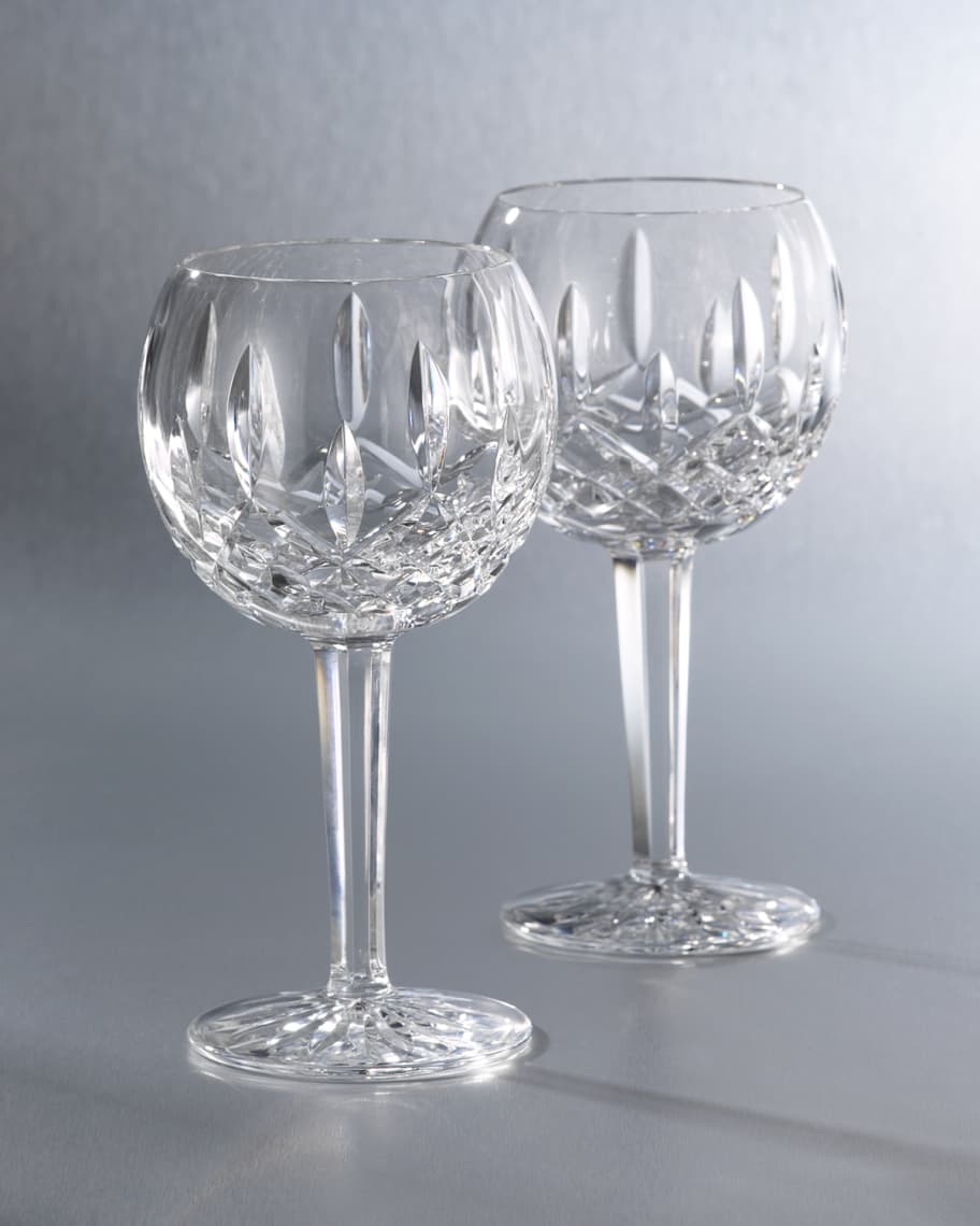 Image 1 of 1: "Lismore" Crystal Wine Glass