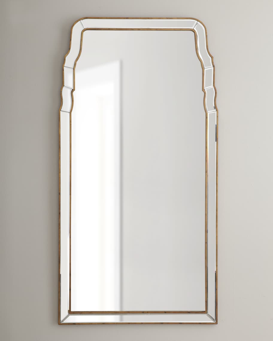 Image 1 of 5: Queen Anne-Style Mirror